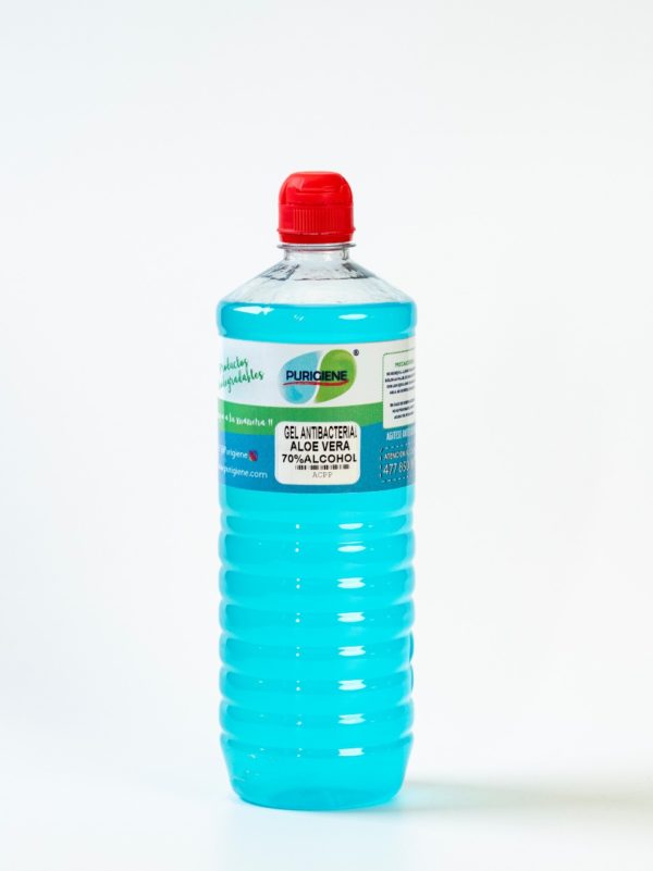 GEL ANTIBACTERIAL ALOE VERA ALCOHOL AL 70% 1 LITRO